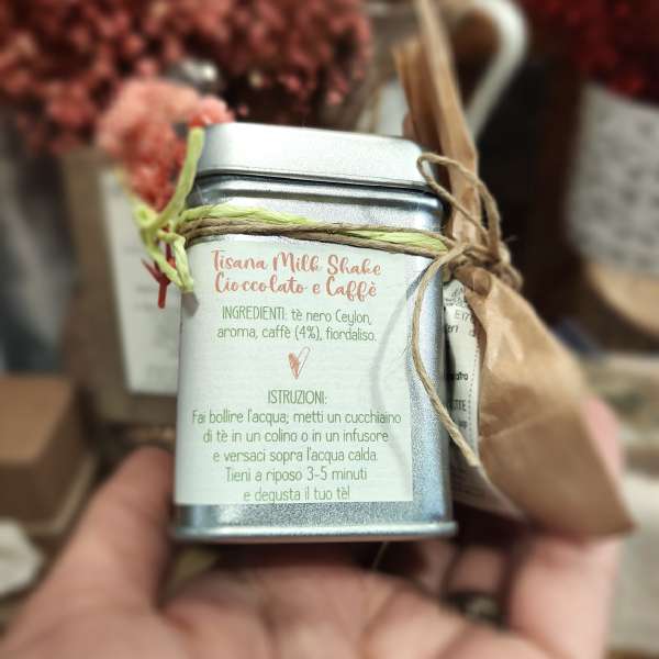 bomboniera cresima tisana